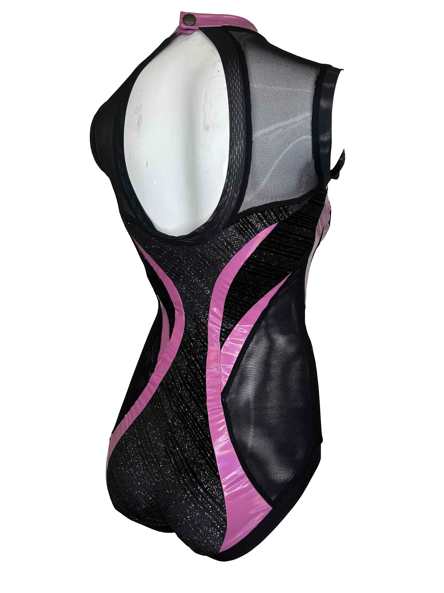 Baby Claire Body in Pink & Rainbow Glitter