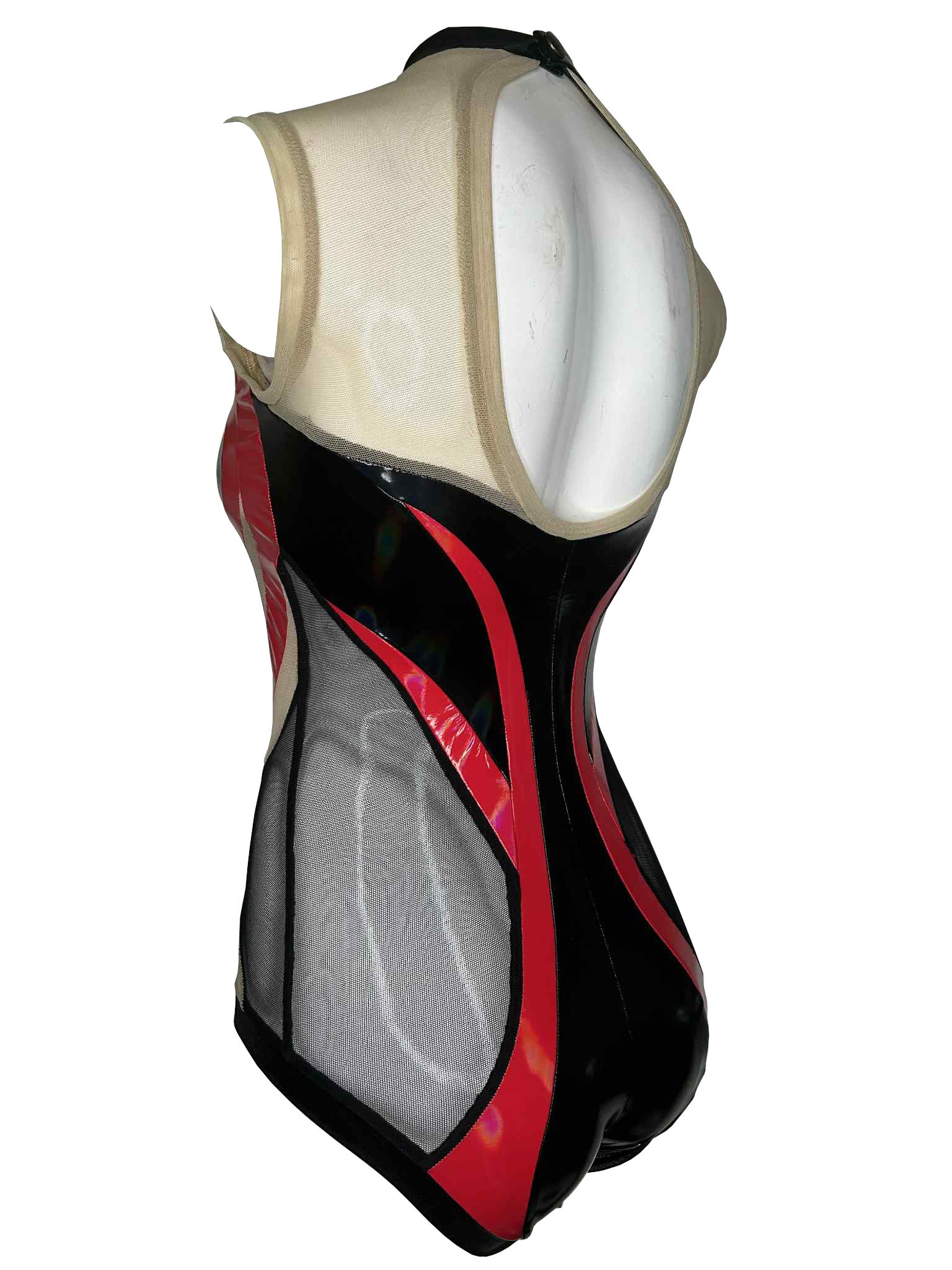Baby Claire Body in Black & Red