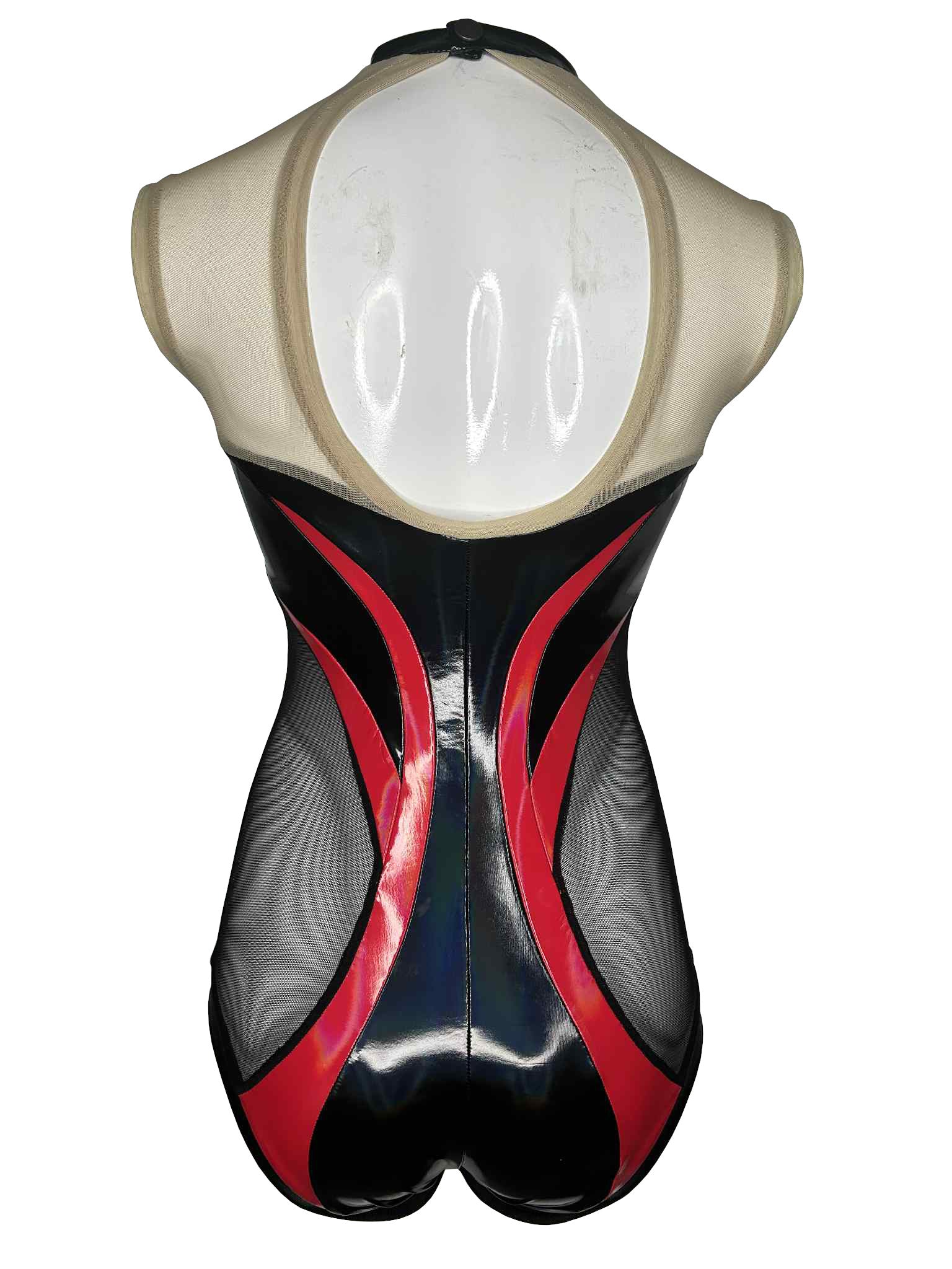 Baby Claire Body in Black & Red