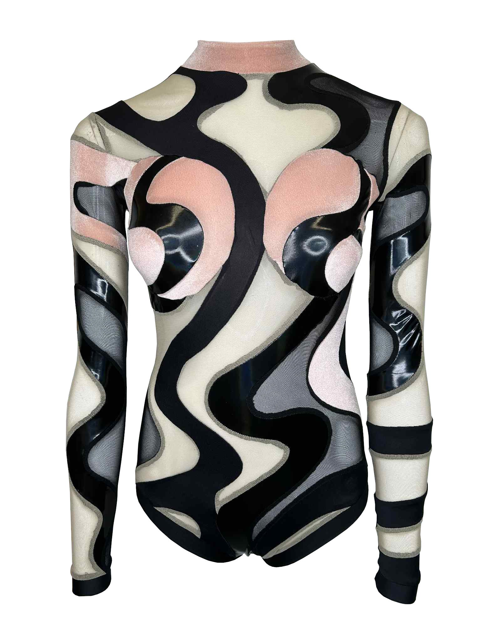 Stacey in Black/Cream