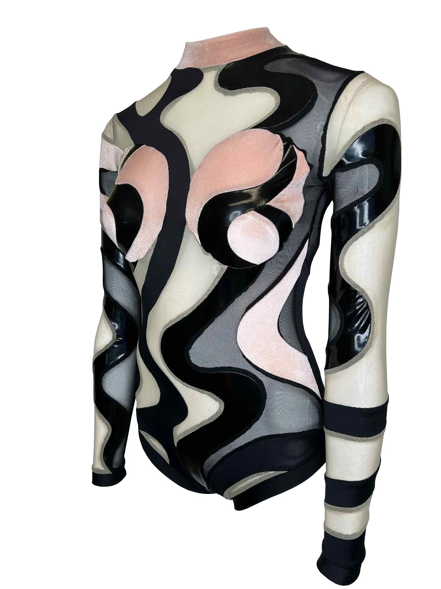 Stacey in Black/Cream