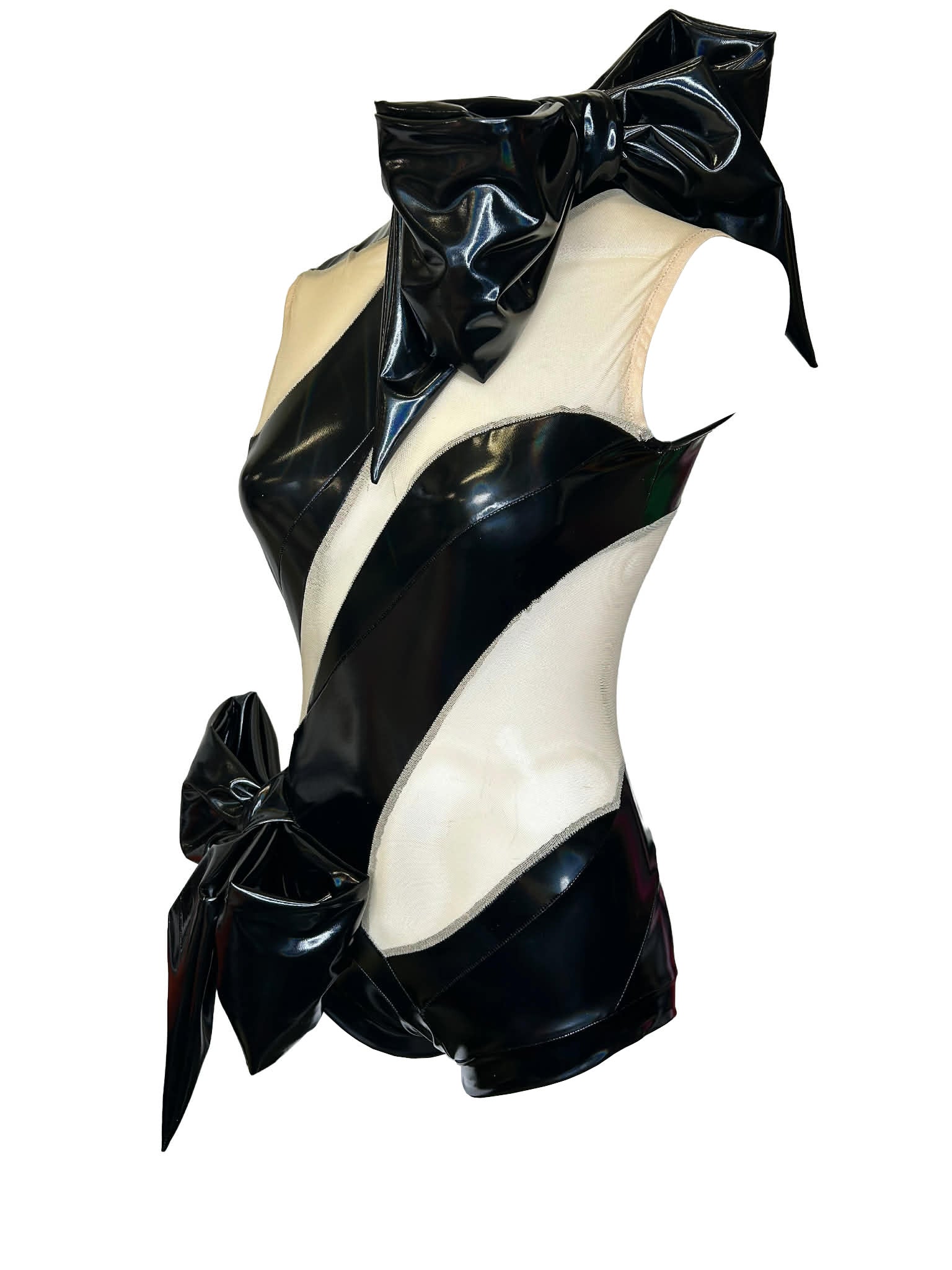 Gift Wrapped Body in Black