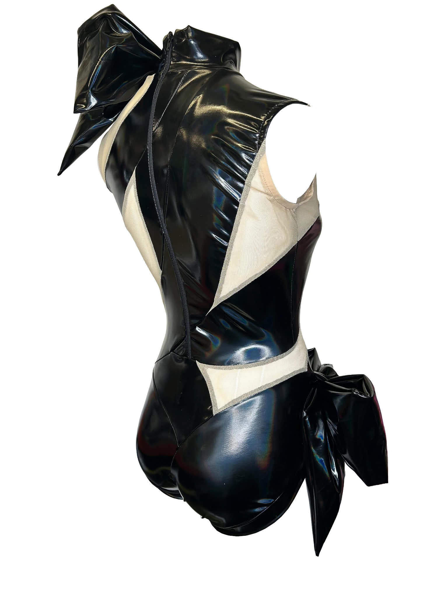 Gift Wrapped Body in Black