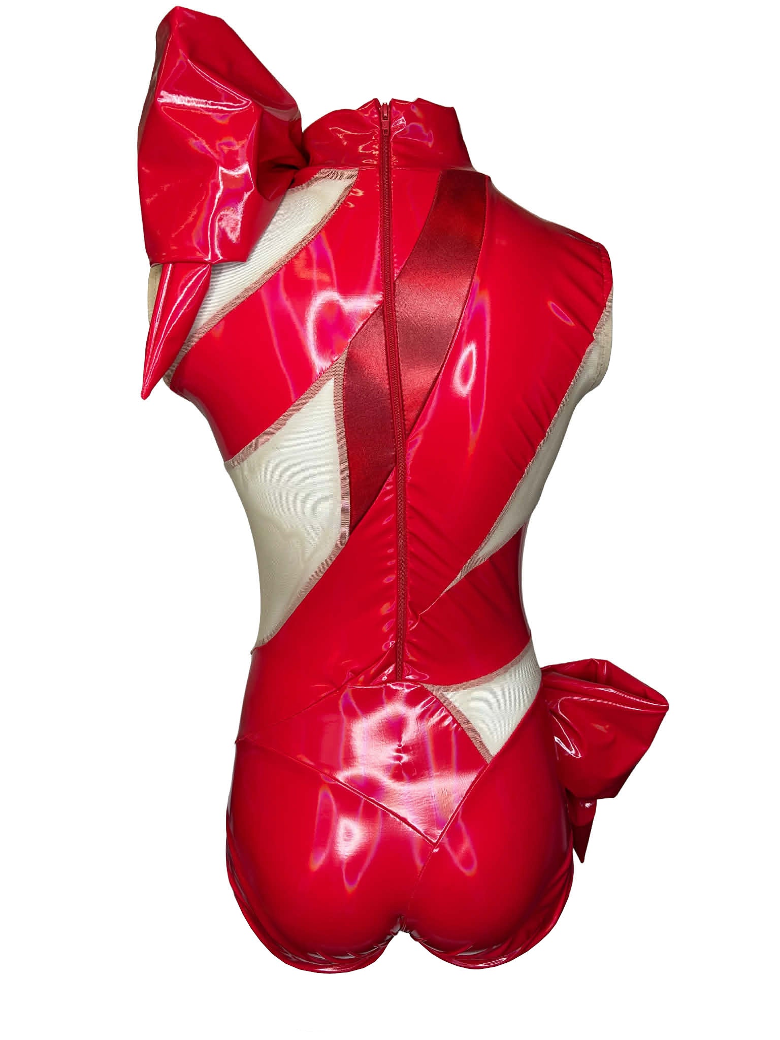 Gift Wrapped Body in Red