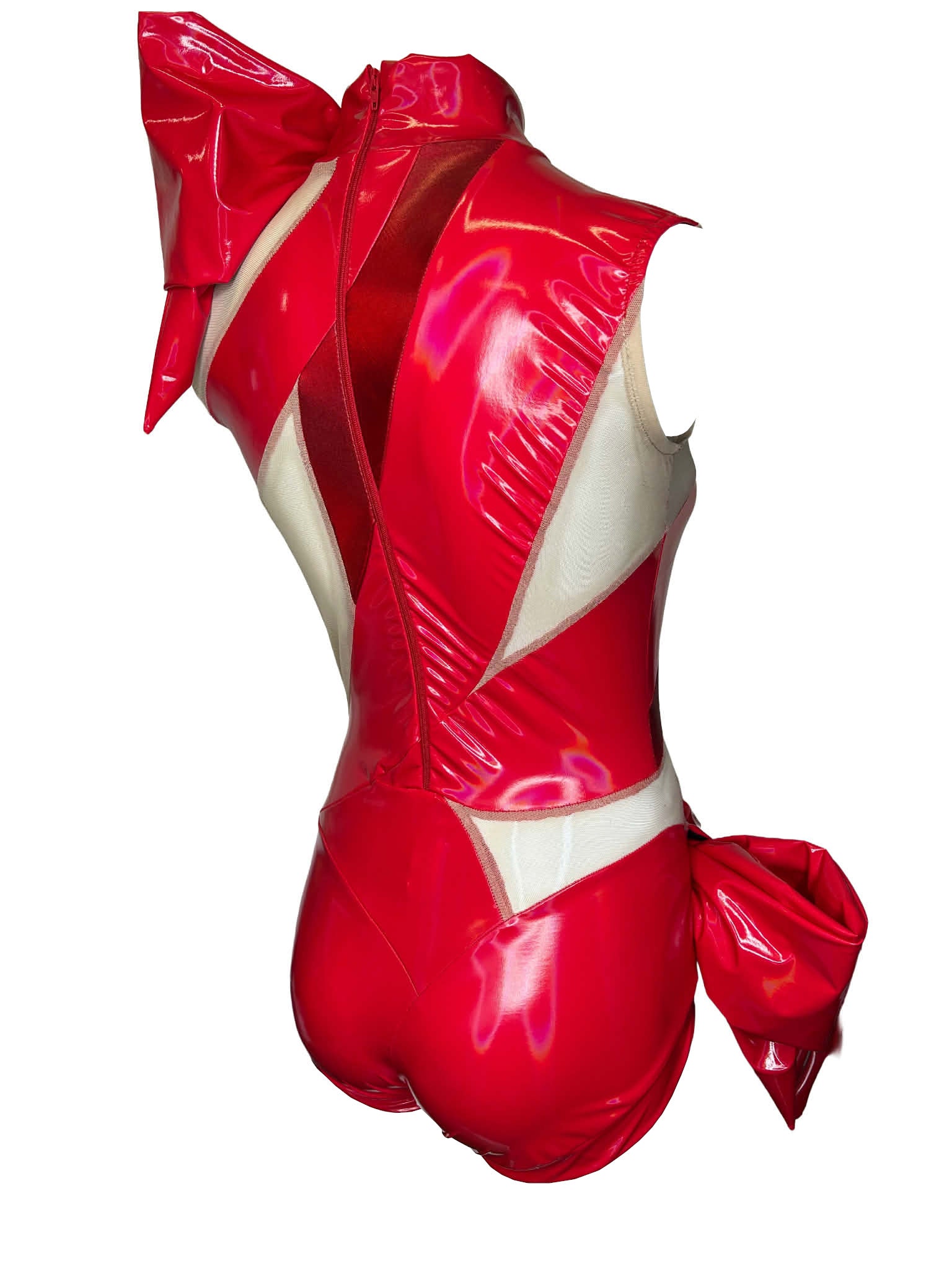 Gift Wrapped Body in Red