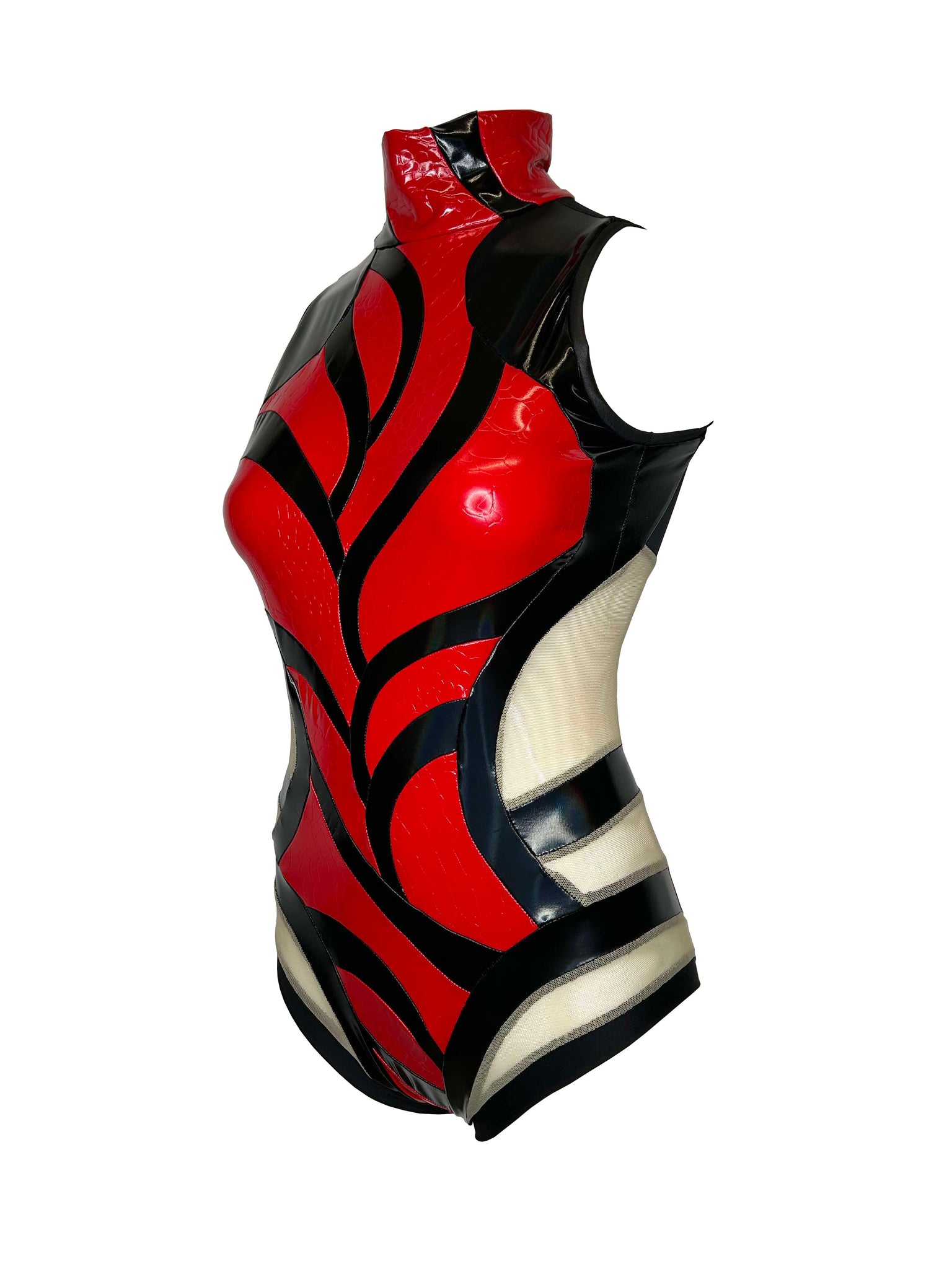 Yvonne in Red Crocodile