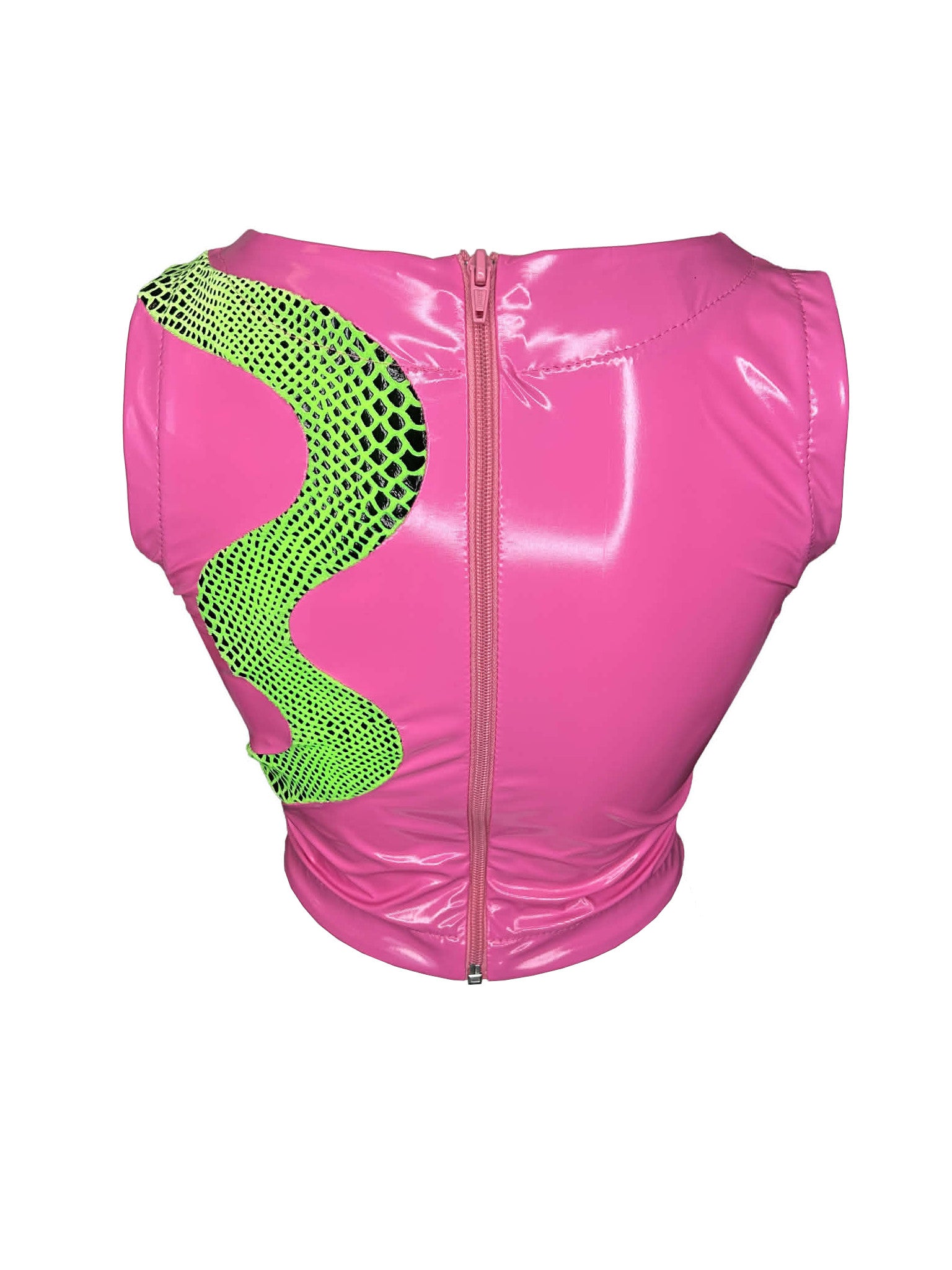 Snakebite Top - Bubblegum Pink