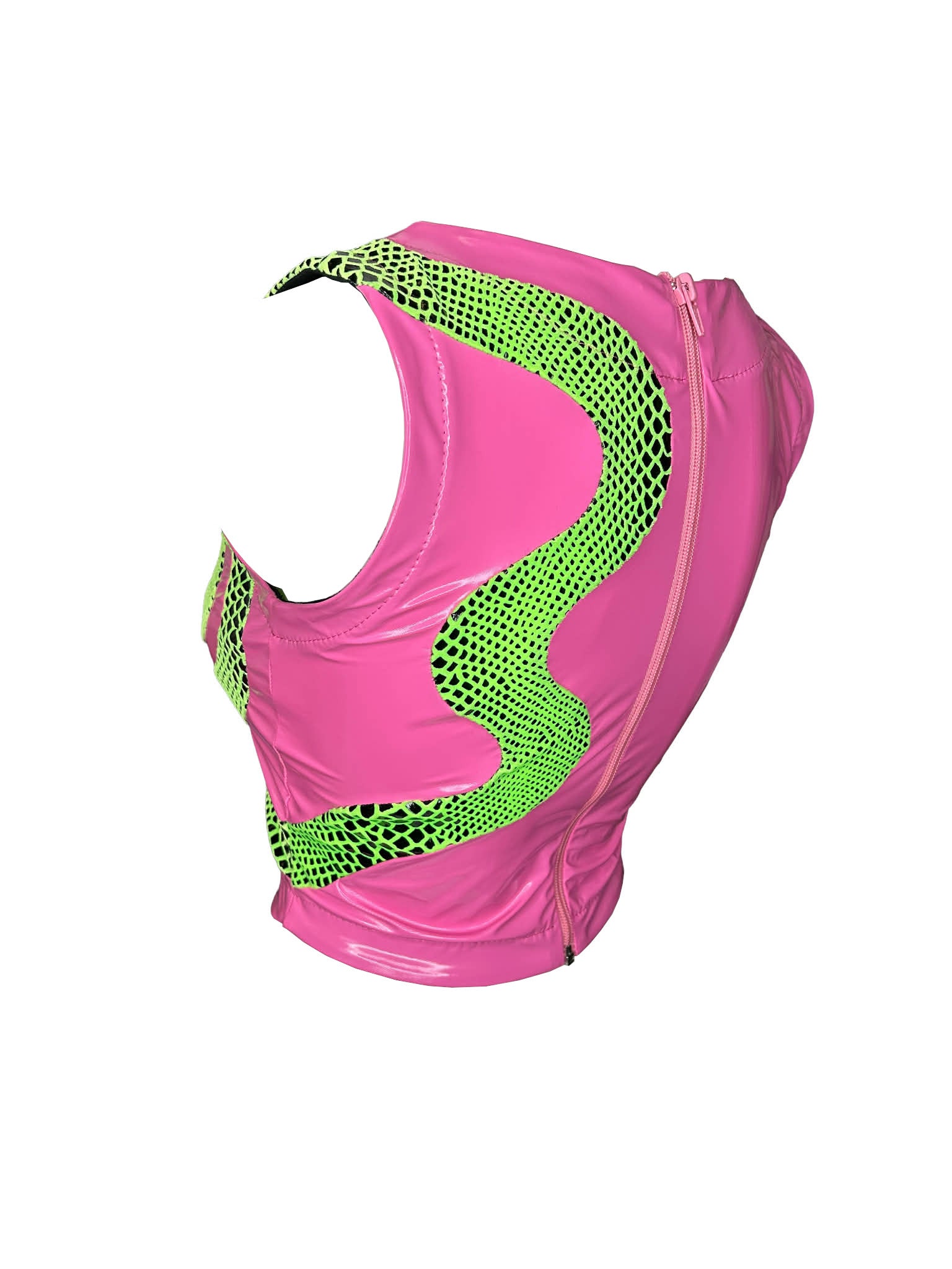 Snakebite Top - Bubblegum Pink